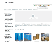 Tablet Screenshot of aivitchem.com